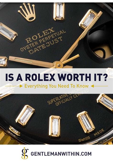 is a rolex worth it